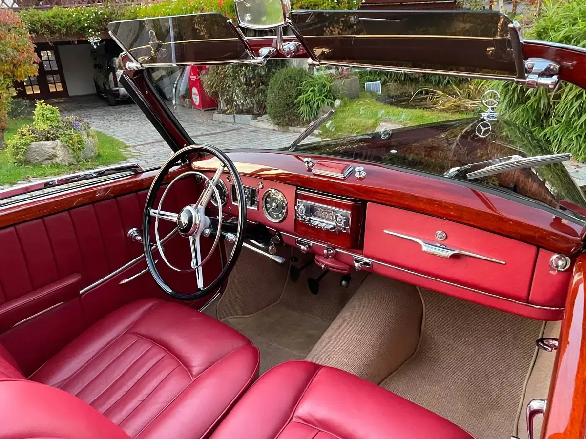 Gebraucht Mercedes 220 80 PS (58 kW) 1954 Schwarz Cabrio