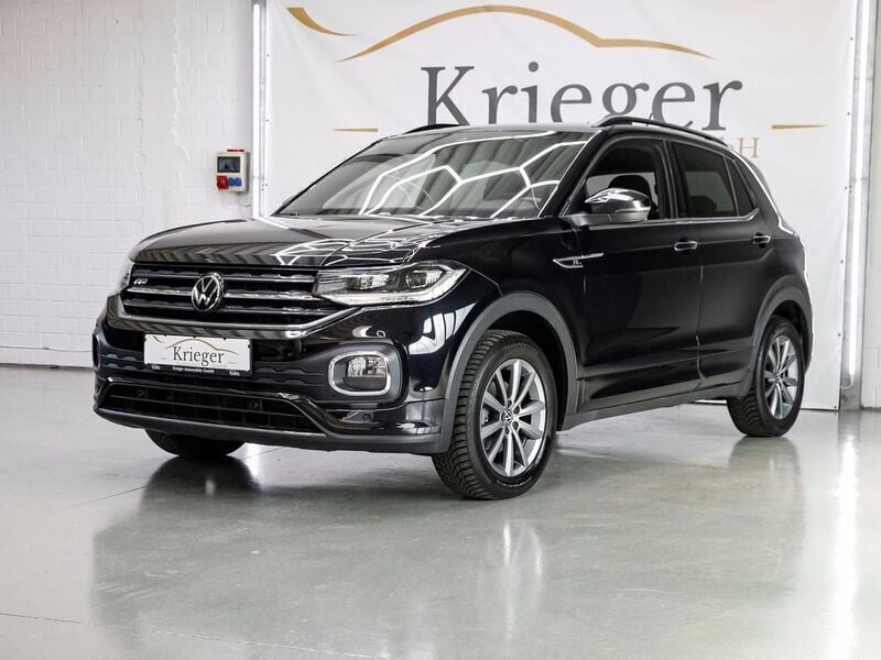 Deep black perleffekt Gebraucht 2022 VW T-Cross R-line SUV | 20.850 € (Fairer Preis) - Bild 1/4