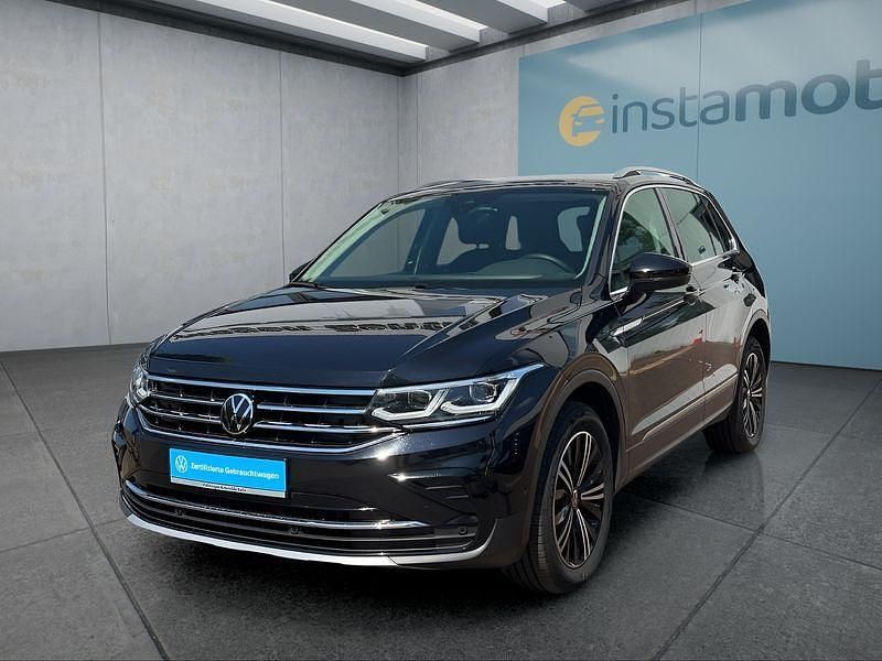 Schwarz Gebraucht 2023 VW Tiguan SUV | 27.699 € (Guter Preis) - Bild 1/4