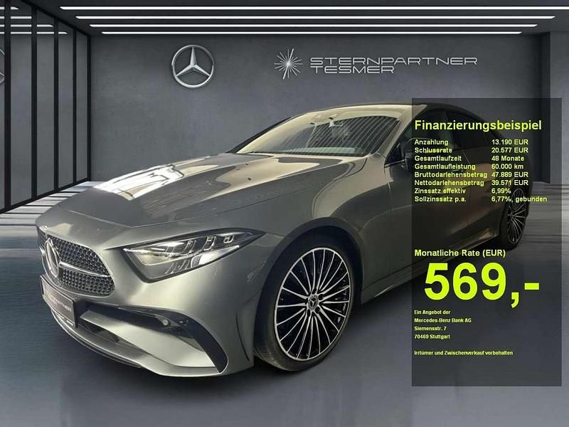 Grau Gebraucht 2022 Mercedes CLS450 AMG Limousine | 52.760 € (Guter Preis) - Bild 1/3