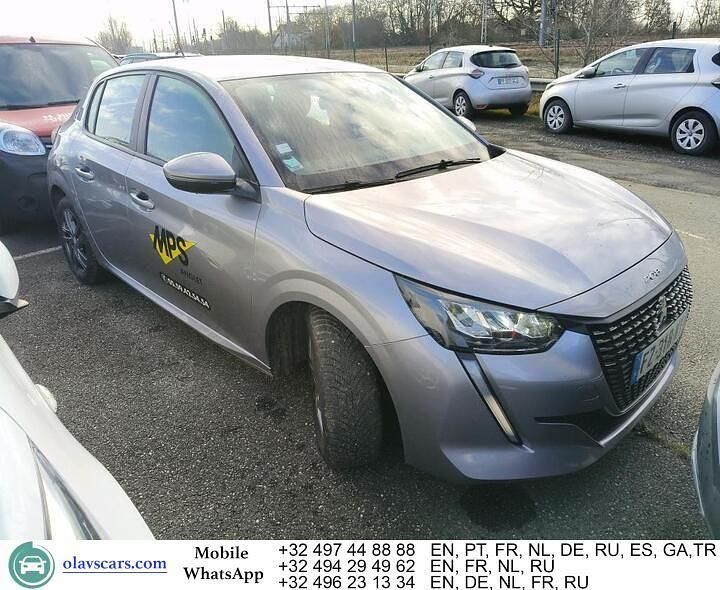 Gebraucht Peugeot 208 Active 99 PS (72 kW) 2021 Silber Kleinwagen