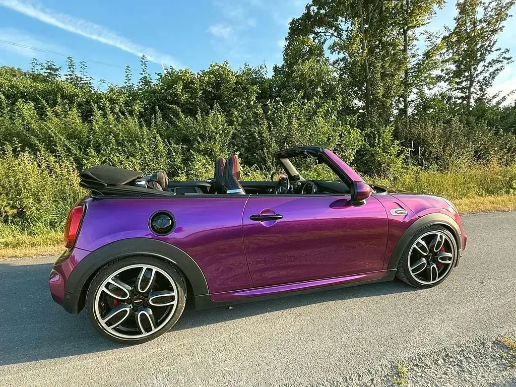 Gebraucht Mini John Cooper Works Cabriolet 231 PS (169 kW) 2017 Violett Cabrio
