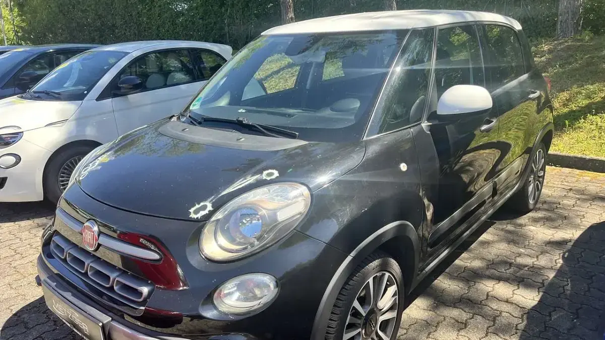 Gebraucht Fiat 500L Cross 120 PS (88 kW) 2017 Colore esternocinema schwarz Van / Kleinbus