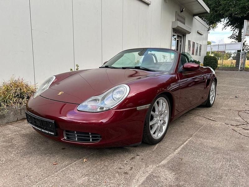Second-hand Porsche Boxster S 252 CP (185 kW) 2000 Roșu Cabrio