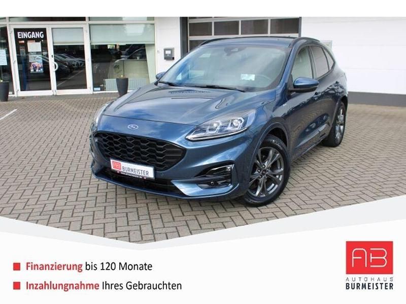 Chromablau metallic (metallic) Gebraucht 2021 Ford Kuga SUV | 25.990 € (Teuer) - Bild 1/4