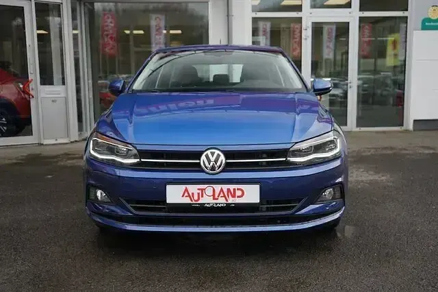 Gebraucht VW Polo Comfortline 116 PS (85 kW) 2019 Blau Kleinwagen