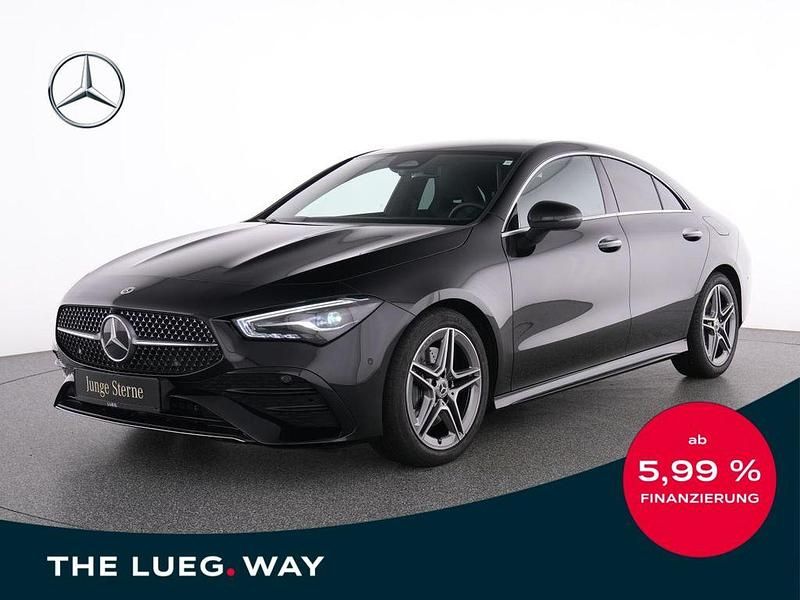 Schwarz Gebraucht 2024 Mercedes CLA200 AMG Coupé | 36.685 € (Fairer Preis) - Bild 1/4