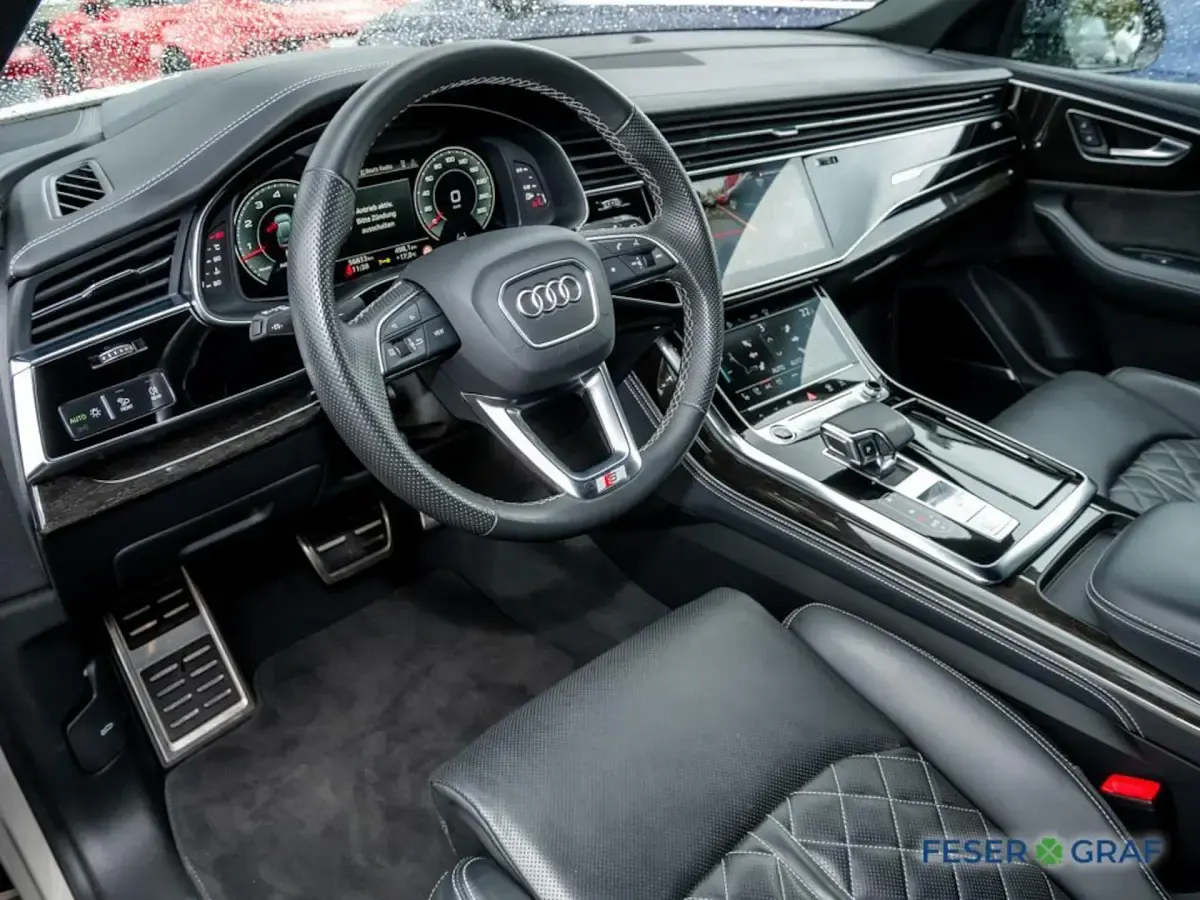 Gebraucht Audi Q8 S-Line 340 PS (250 kW) 2022 Vikunjabeige metallic SUV