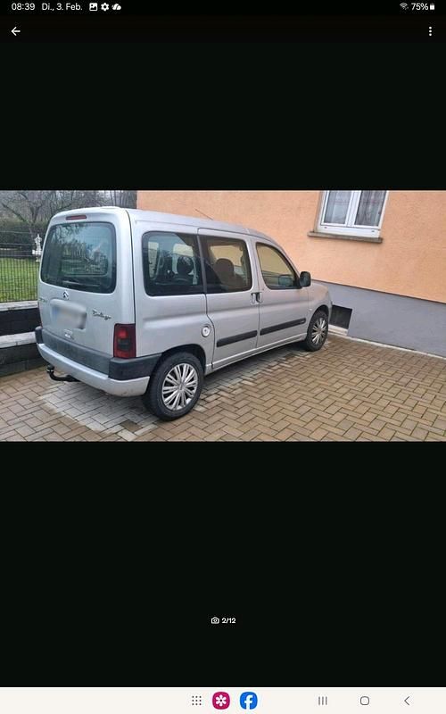Gebraucht Citroën Berlingo 109 PS (80 kW) 2003 Silber Van / Kleinbus