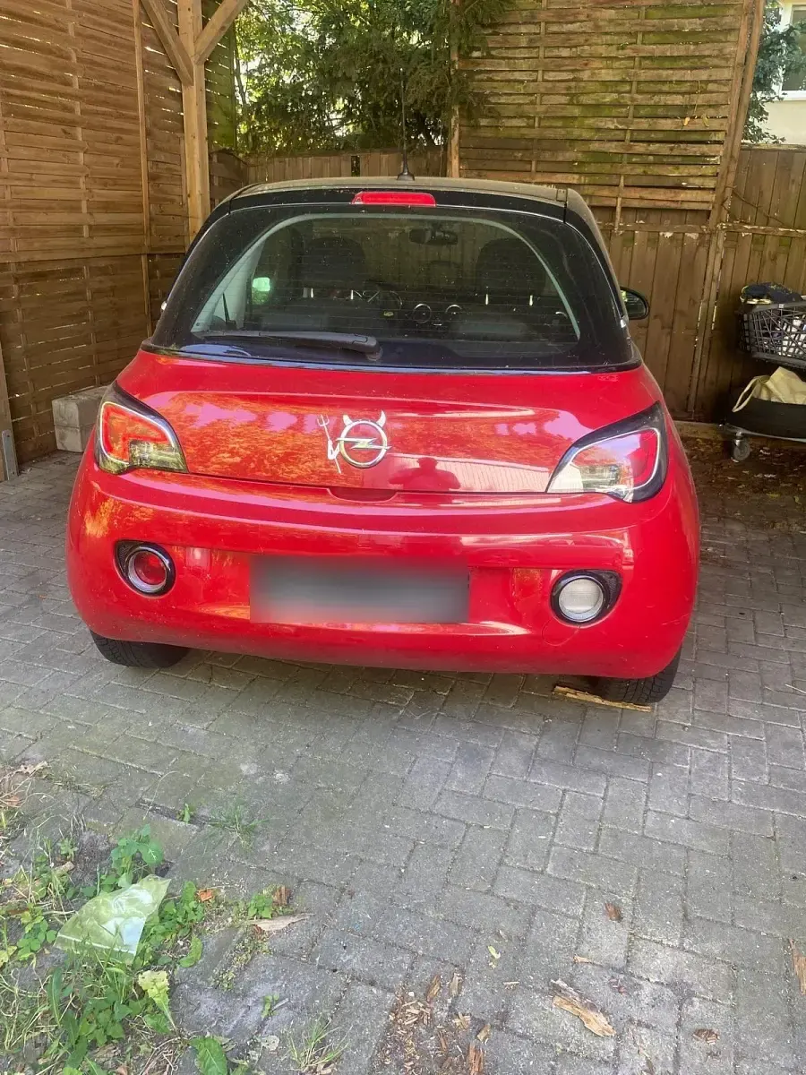 Gebraucht Opel Adam 100 PS (73 kW) 2018 Rot Kleinwagen