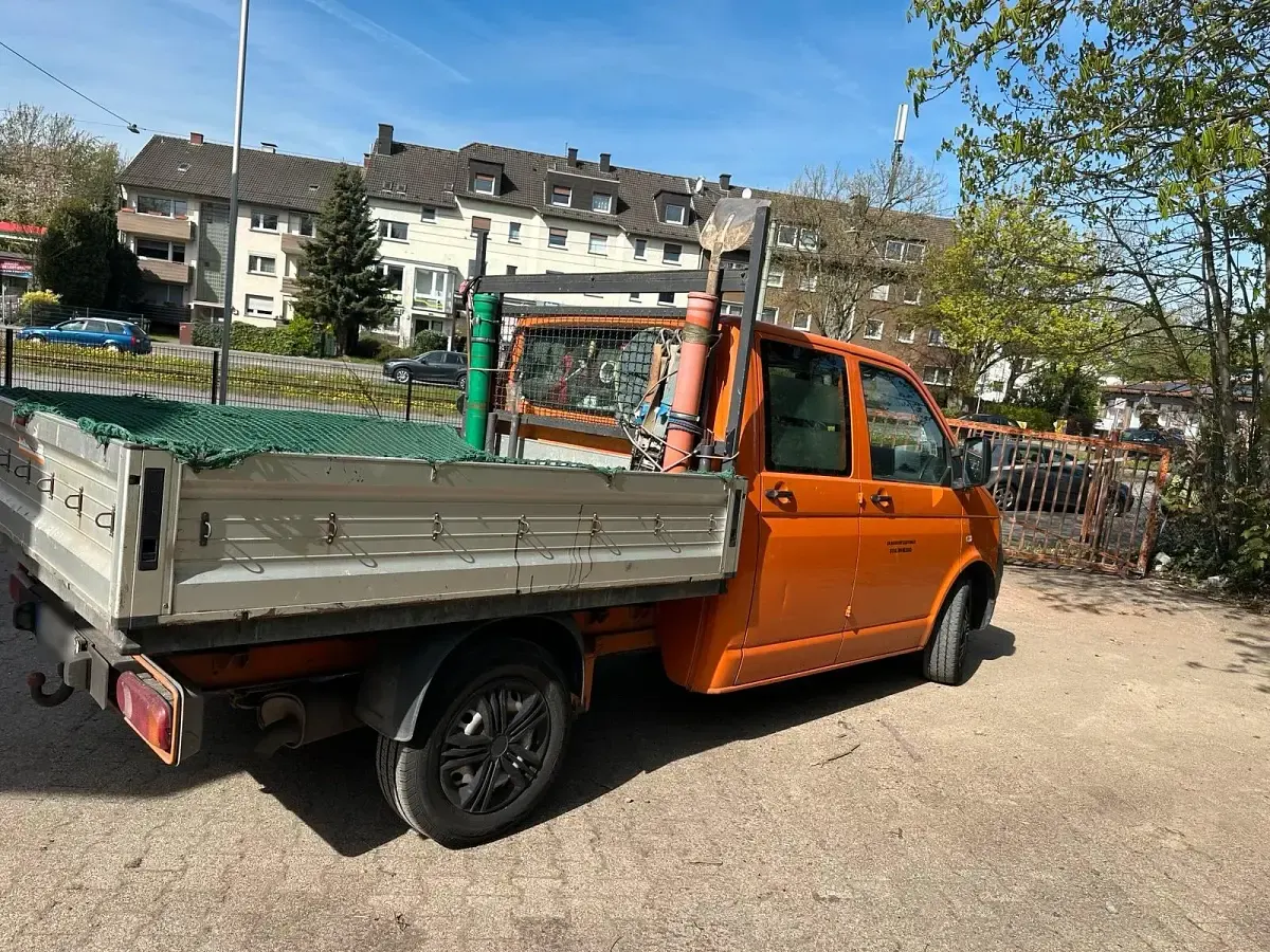 Używany VW Transporter 130 KM (95 kW) 2008 Pomarańczowy Van