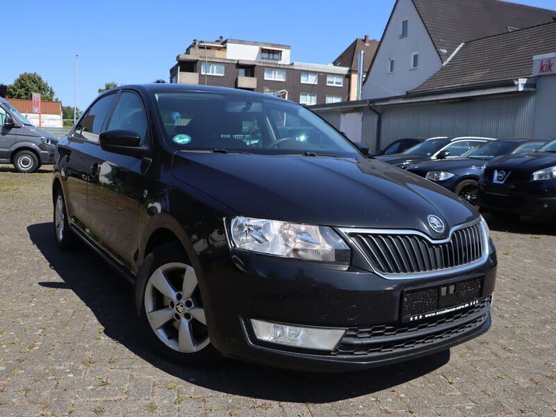 Schwarz Gebraucht 2013 Skoda Rapid Ambition Limousine | 3.102 € (Fairer Preis) - Bild 1/4