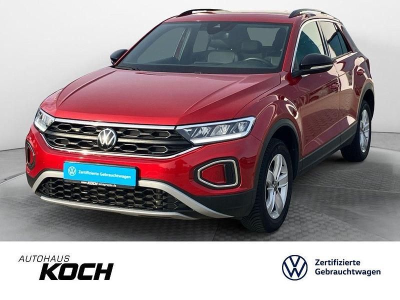 Kings red metallic Gebraucht 2025 VW T-Roc Goal SUV | 25.430 € (Fairer Preis) - Bild 1/4