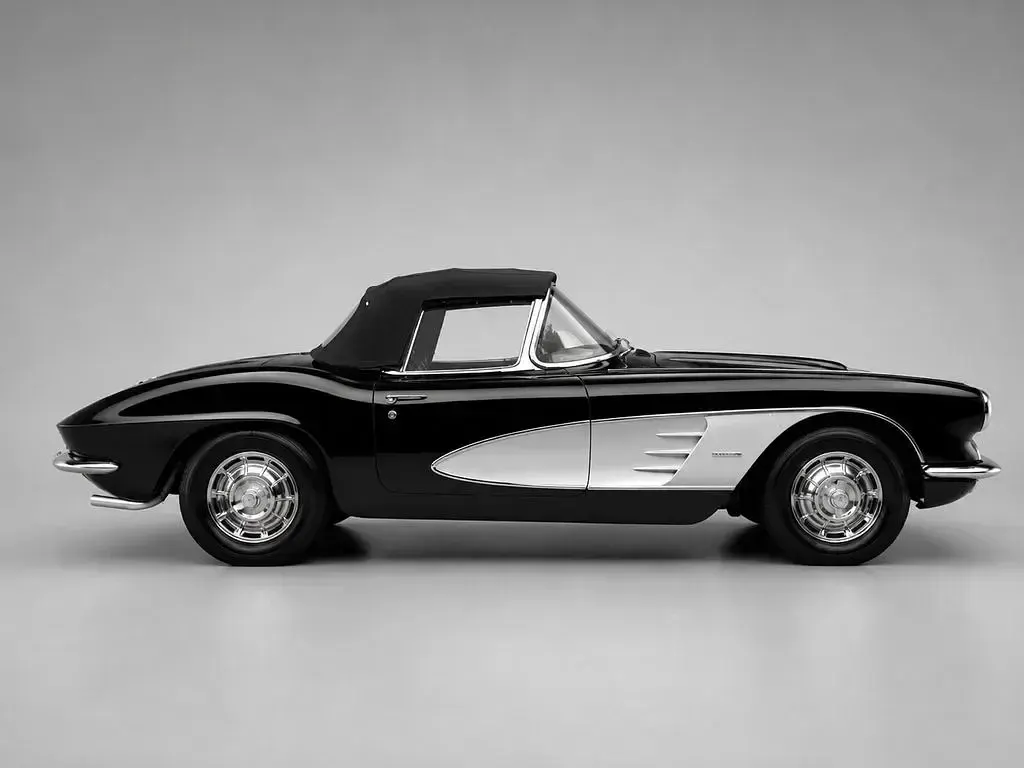 Gebraucht Corvette C1 173 PS (127 kW) 1960 Schwarz Cabrio