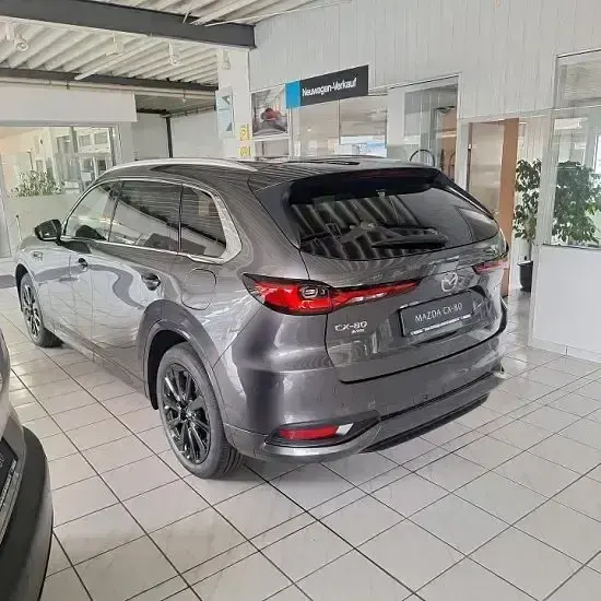 Gebraucht Mazda CX-80 Homura-Line 254 PS (186 kW) 2025 Machine gray SUV