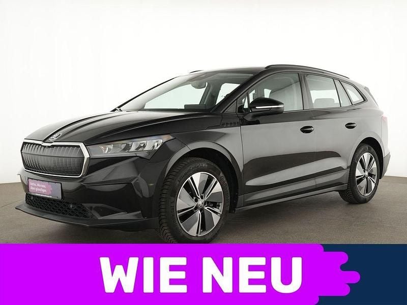Schwarz Gebraucht 2023 Skoda Enyaq iV Loft SUV | 24.426 € (Guter Preis) - Bild 1/4