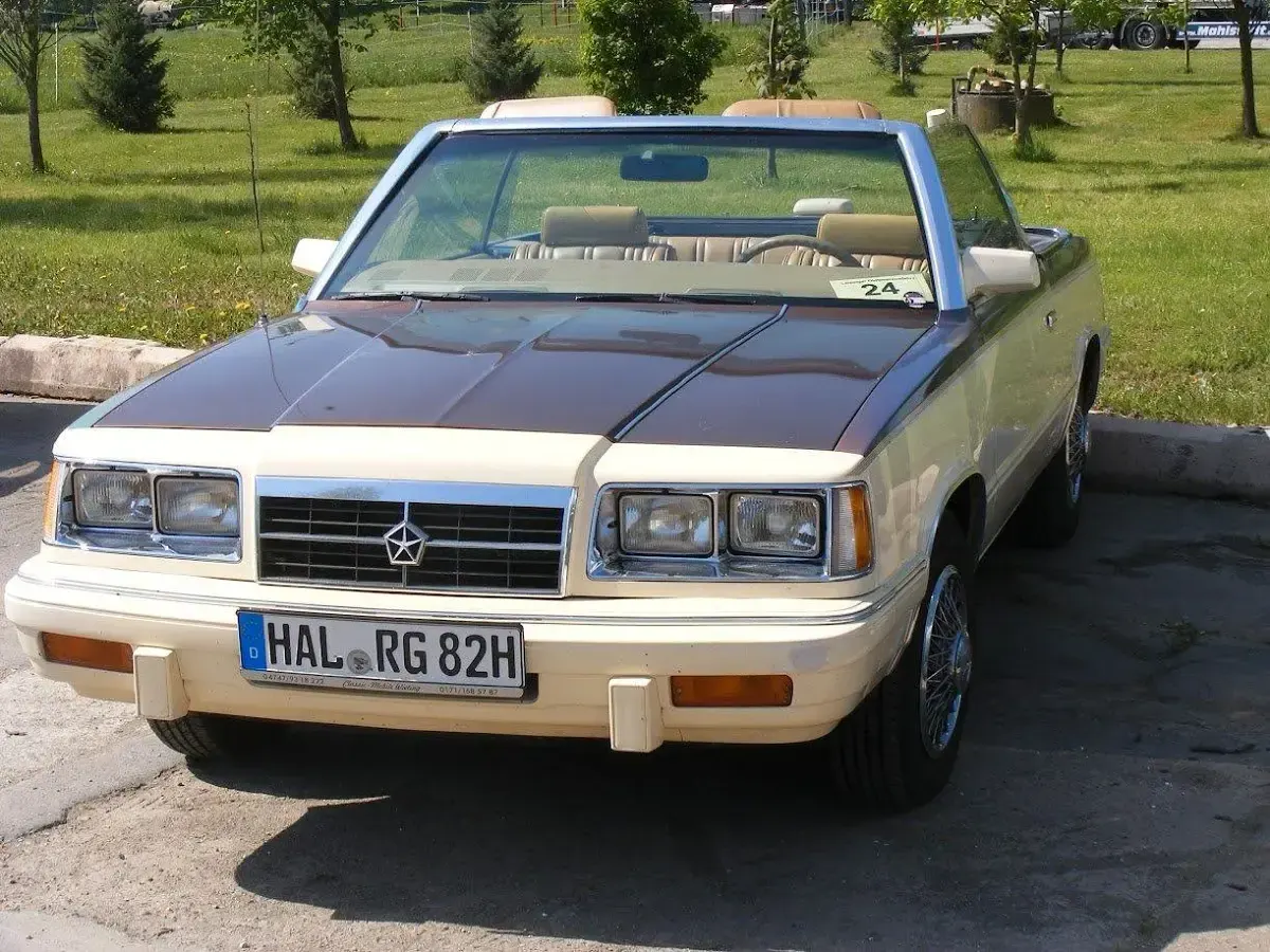 Occasion Chrysler Le Baron 100 ch (73 kW) 1986 Beige Cabriolet