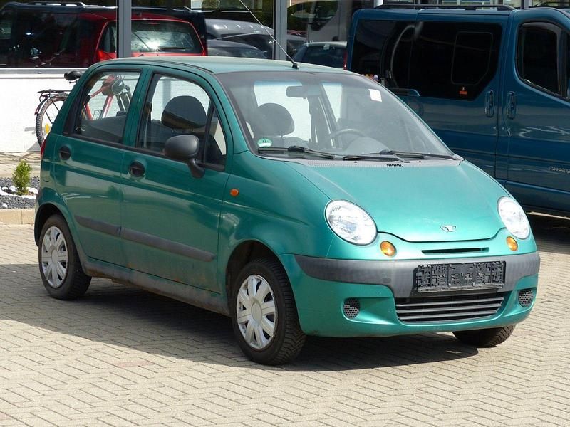 Grün Gebraucht 2003 Chevrolet Matiz Kleinwagen | 390 € - Bild 1/4