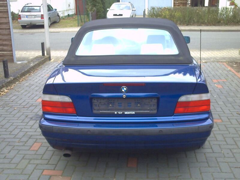 Gebraucht BMW 320 Cabriolet Sport Line 150 PS (110 kW) 1999 Blau Cabrio