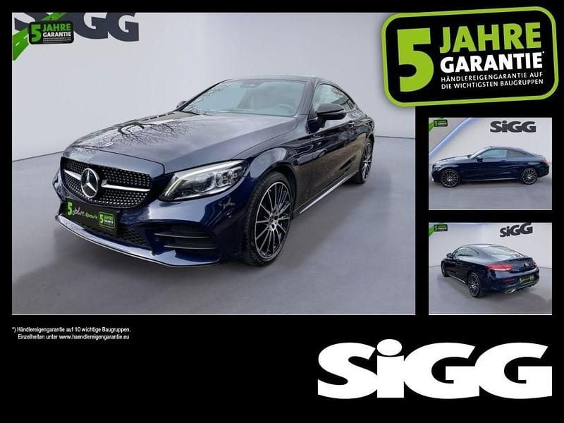 Gebraucht Mercedes C400 AMG line 333 PS (244 kW) 2018 Cavansitblau  metallic Coupé