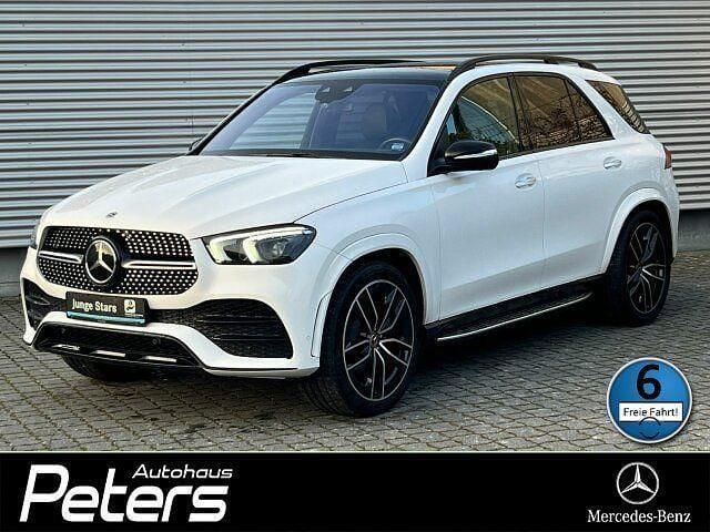 Polarweiss unilack Gebraucht 2022 Mercedes GLE400 AMG SUV | 75.680 € (Teuer) - Bild 1/4