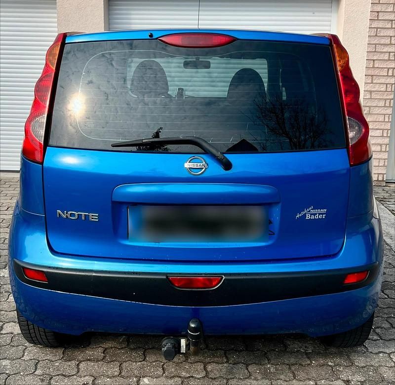 Gebraucht Nissan Note 88 PS (64 kW) 2007 Blau Kleinwagen