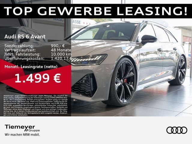 Grau Neu 2024 Audi RS6 Performance Kombi | 155.480 € (Fairer Preis) - Bild 1/1