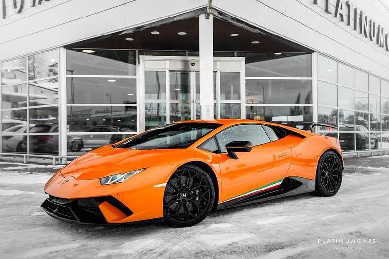 Orange Gebraucht 2018 Lamborghini Huracán | 271.952 € (Fairer Preis) - Bild 1/4