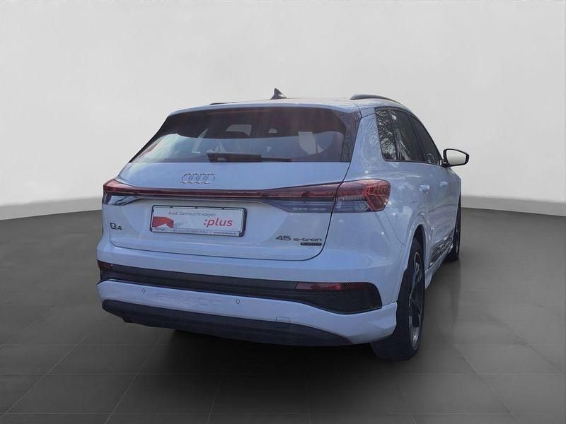 Gebraucht Audi Q4 e-tron S-Line 194 kW (265 PS) 2023 Weiß SUV