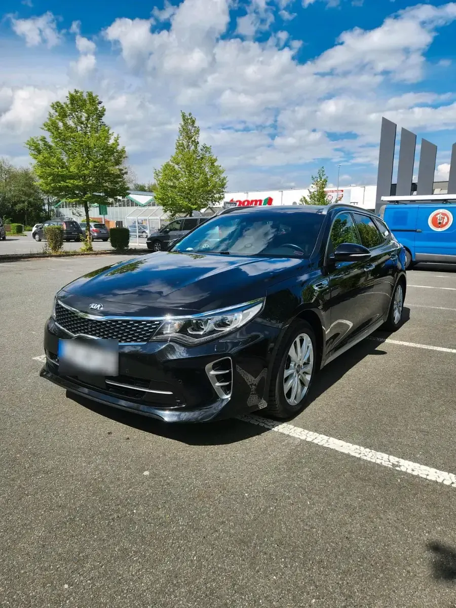 Gebraucht Kia Optima GT-Line 141 PS (103 kW) 2018 Schwarz Kombi