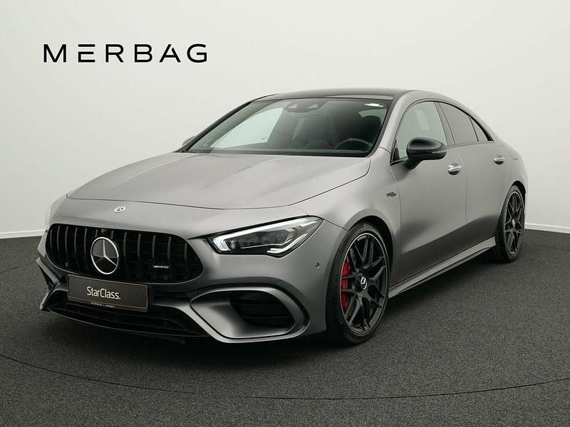 Grau Gebraucht 2023 Mercedes CLA45 AMG Coupé | 52.990 € (Fairer Preis) - Bild 1/4