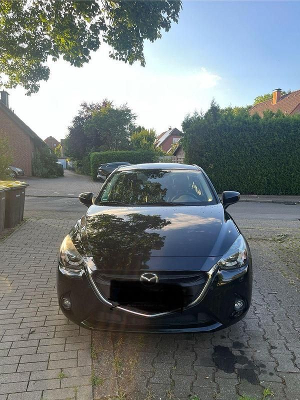 Schwarz Gebraucht 2015 Mazda 2 Prime-Line Kleinwagen | 10.000 € (Fairer Preis) - Bild 1/4