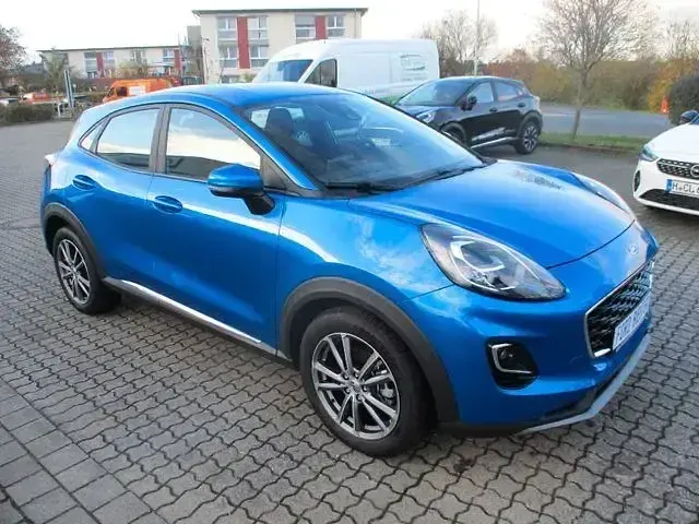 Gebraucht Ford Puma Titanium 125 PS (91 kW) 2023 Desert island blue Coupé