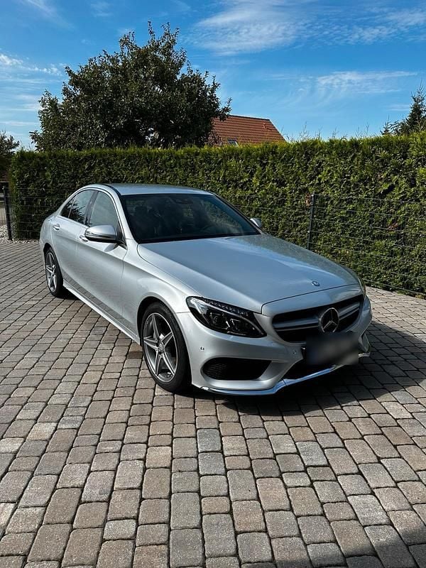 Silber Gebraucht 2016 Mercedes C63 AMG AMG line Limousine | 23.499 € - Bild 1/4