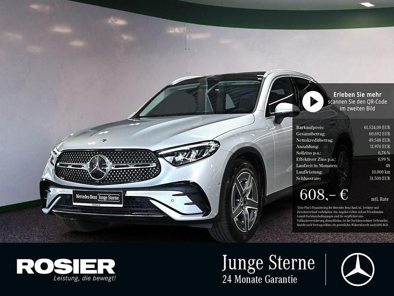 Silber / hightechsilber Gebraucht 2024 Mercedes GLC300 Advanced Plus SUV | 61.524 € (Superpreis) - Bild 1/4