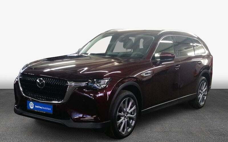 Rot Neu 2025 Mazda CX-80 Exclusive SUV | 60.790 € (Teuer) - Bild 1/4