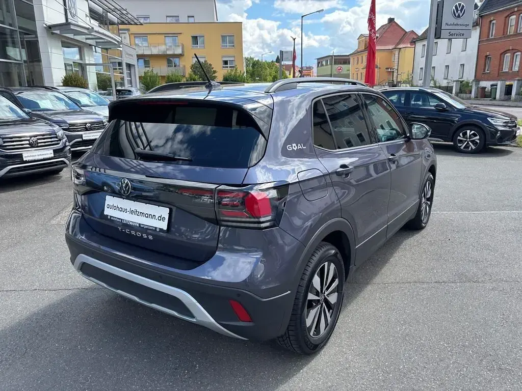 Gebraucht VW T-Cross Goal 95 PS (69 kW) 2025 Grau SUV