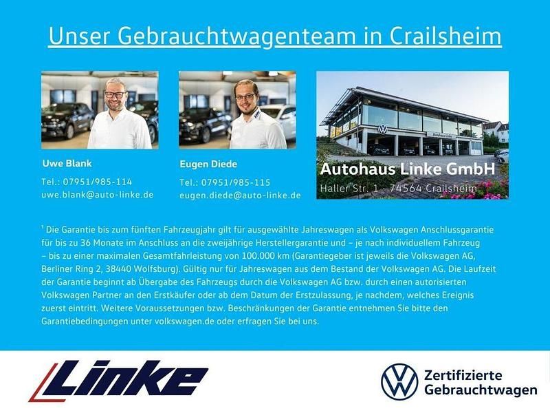 Gebraucht VW Polo United 110 PS (80 kW) 2021 Schwarz Kleinwagen