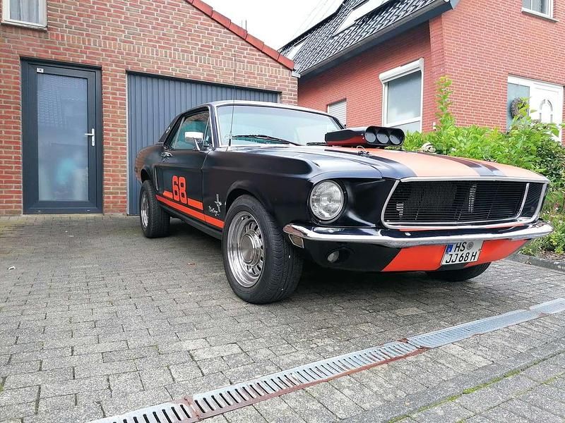 Schwarz Gebraucht 1968 Ford Mustang Coupé | 34.490 € - Bild 1/4
