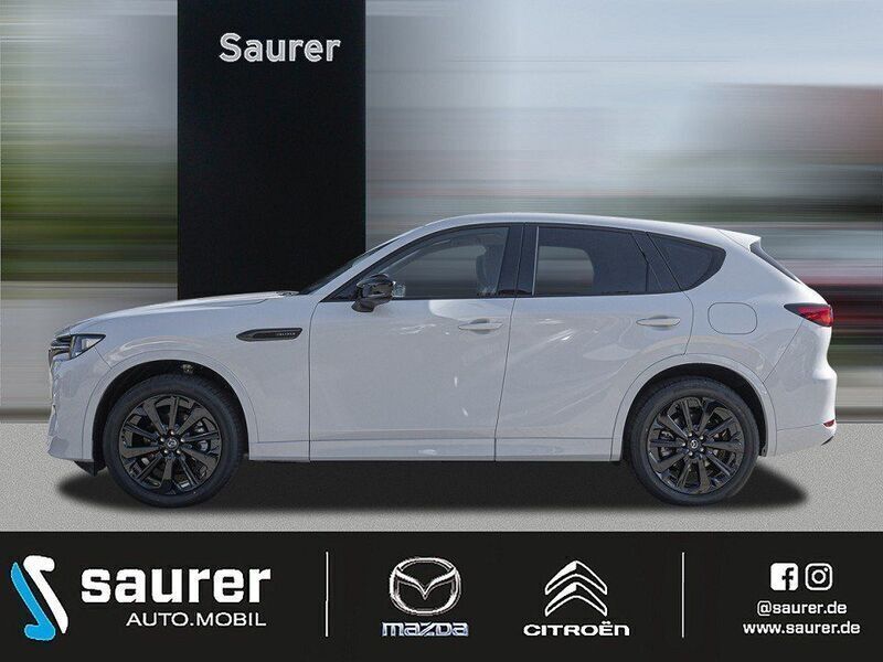 Weiß Gebraucht 2023 Mazda CX-60 Homura-Line SUV | 49.490 € (Fairer Preis) - Bild 1/4
