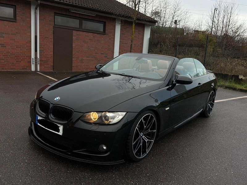 Schwarz Gebraucht 2008 BMW 335 Cabriolet Cabrio | 11.700 € (Guter Preis) - Bild 1/4