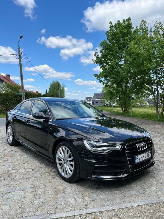 Schwarz Gebraucht 2014 Audi A6 S-Line Limousine | 17.900 € (Fairer Preis) - Bild 1/4