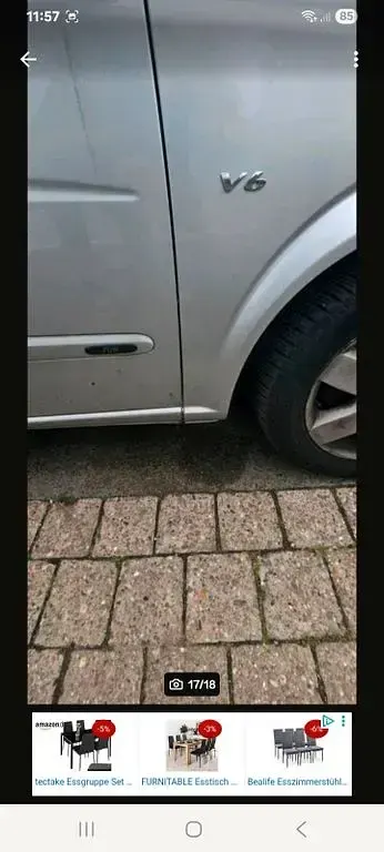 Gebraucht Mercedes Viano 204 PS (150 kW) 2007 Silber Van / Kleinbus
