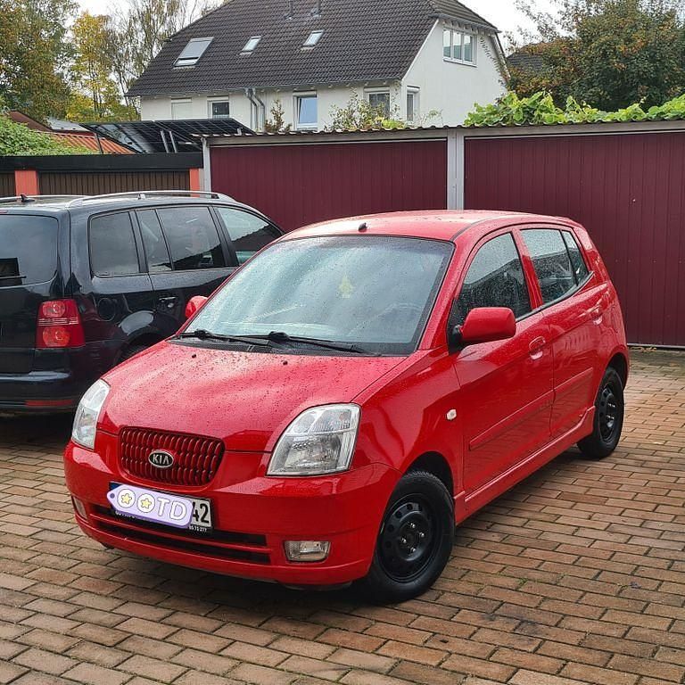 Rot Gebraucht 2005 Kia Picanto 2 Kleinwagen | 1.899 € (Fairer Preis) - Bild 1/4