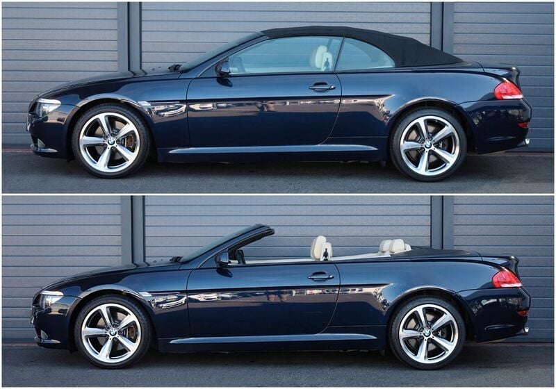 Gebraucht BMW 650 Cabriolet Sport Line 367 PS (269 kW) 2008 Monacoblau (a35) Cabrio