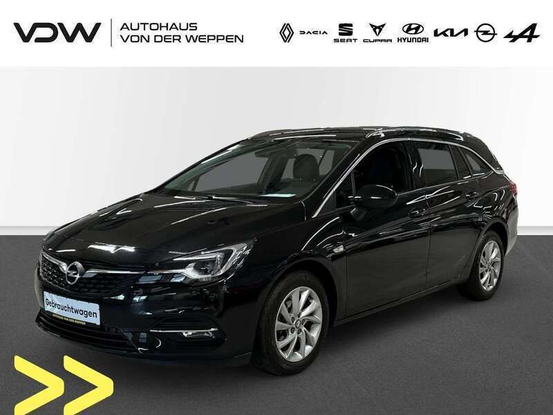 Onyx schwarz Gebraucht 2020 Opel Astra Elegance Kombi | 15.600 € (Etwas zu teuer) - Bild 1/4
