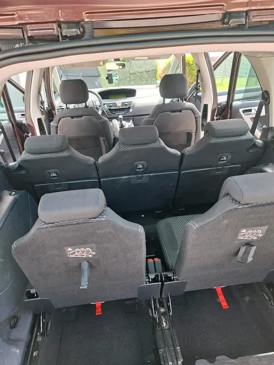 Gebraucht Citroën C4 Picasso 109 PS (80 kW) 2008 Rot Van / Kleinbus