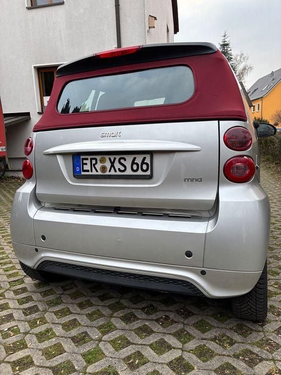 Gebraucht Smart ForTwo Cabrio Passion 71 PS (52 kW) 2012 Silber Cabrio