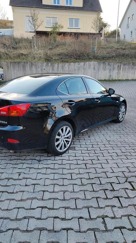Gebraucht Lexus IS220d 177 PS (130 kW) 2007 Schwarz Limousine