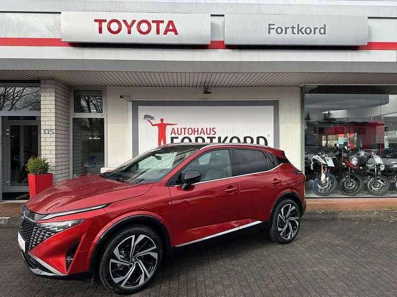 Neu Nissan Qashqai Tekna+ 158 PS (116 kW) 2026 Sunset red metallic SUV